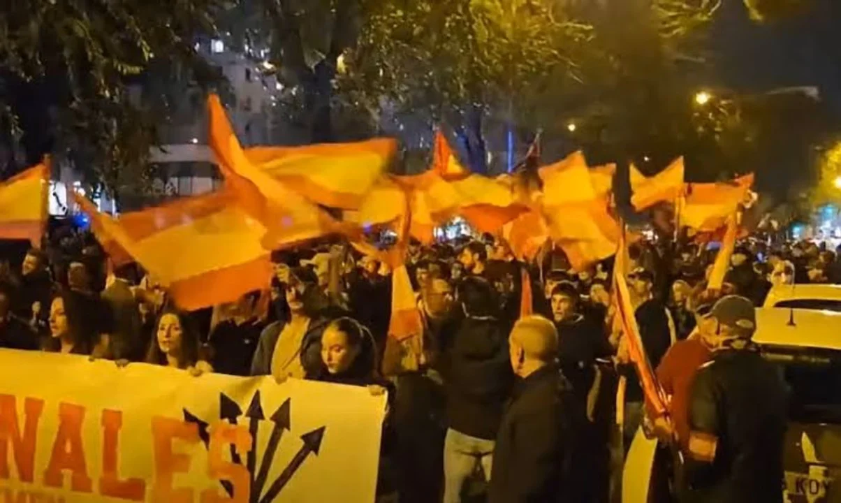 Protesta choque de trenes