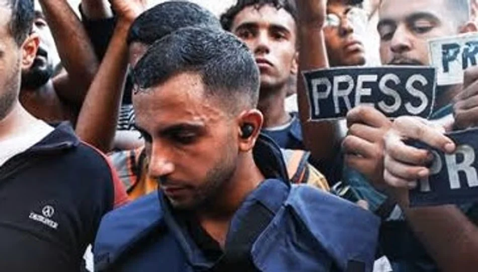 Periodistas palestinos