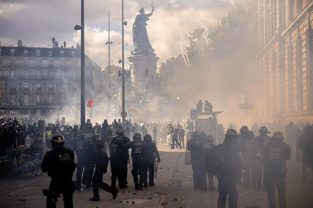 Protestas en Francia