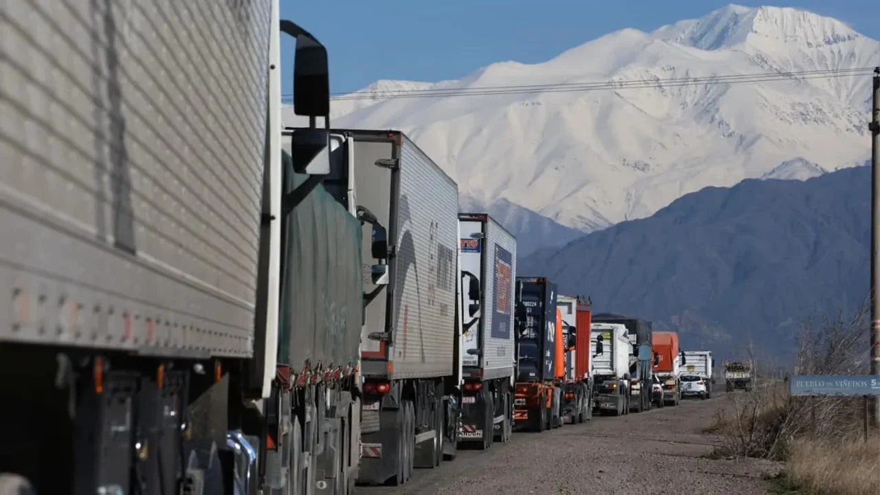 Paso a Chile cordillera