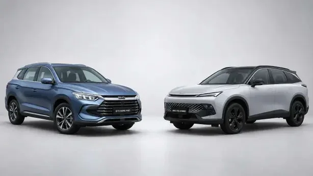Comparativo Baic vs BYD