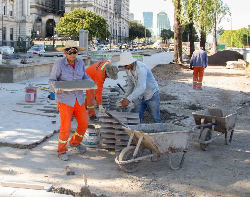 Trabajadores de la construcción