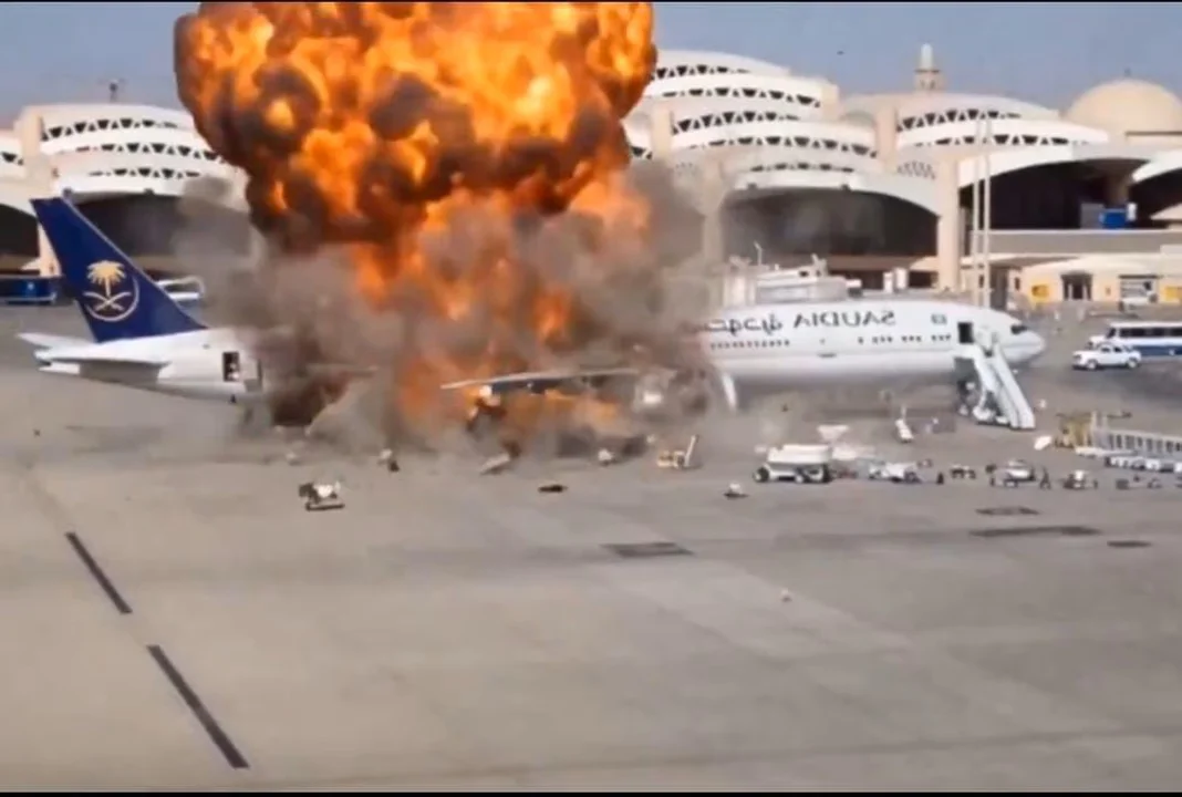 Ataque aeropuerto en Riad