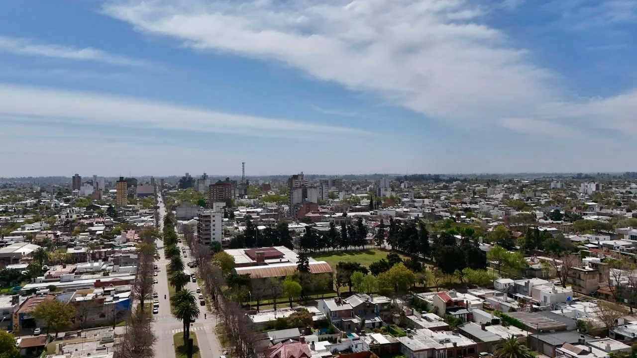 Imágen aérea de Venado Tuerto
